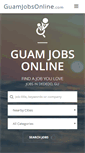 Mobile Screenshot of guamjobsonline.com